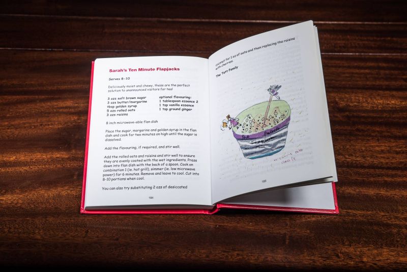 Bespoke cookery book