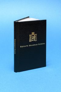 Reigate Grammar School bespoke book