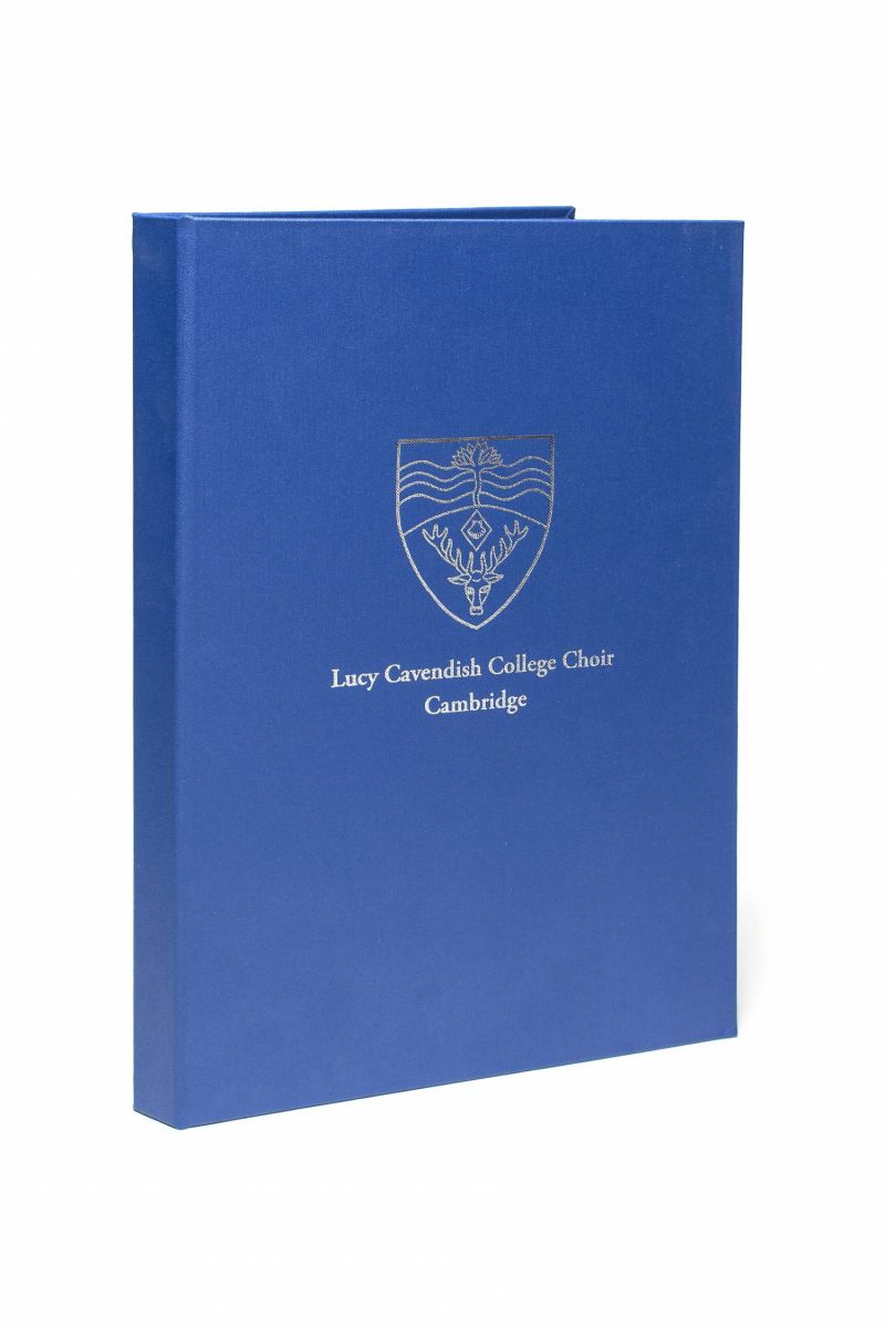 Bespoke choir folder