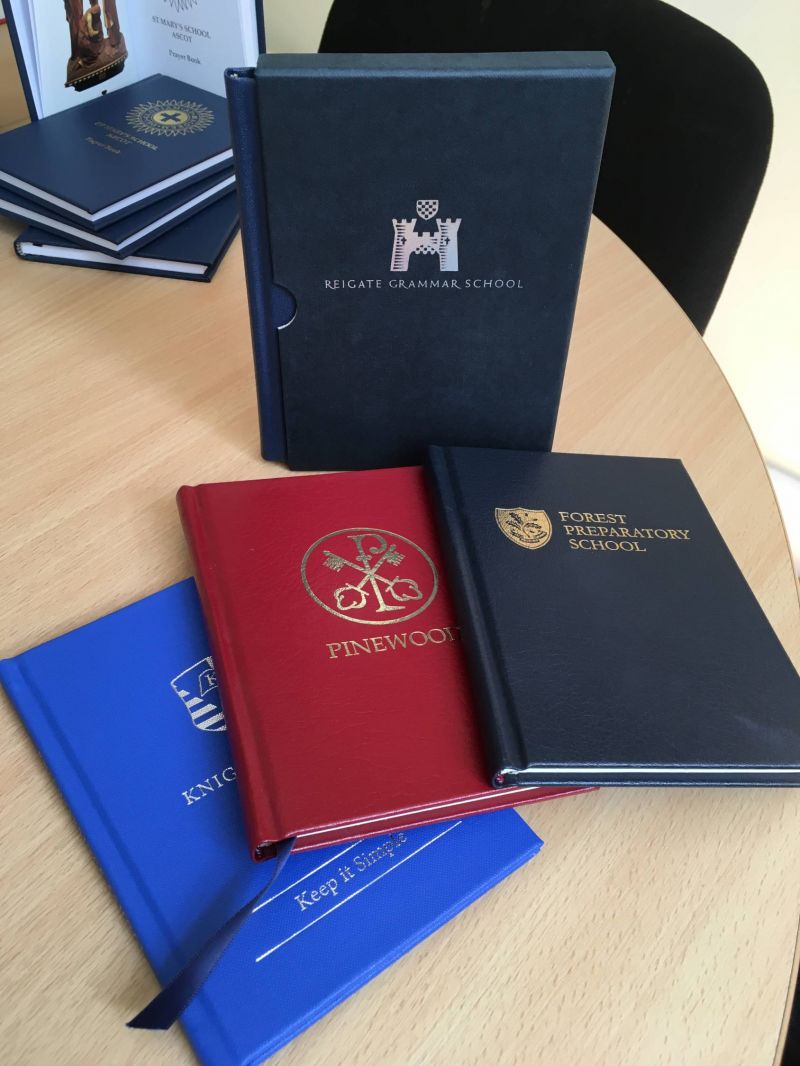Selection of leavers books