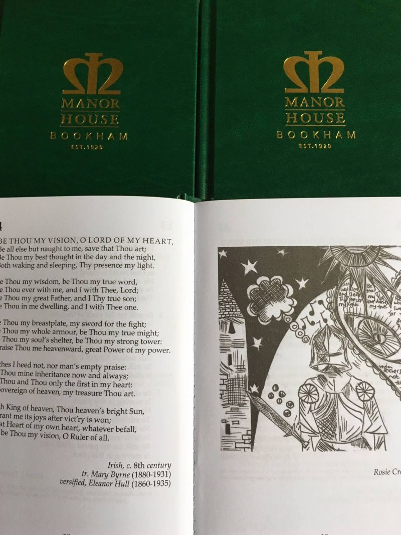 Manor House school hymn book